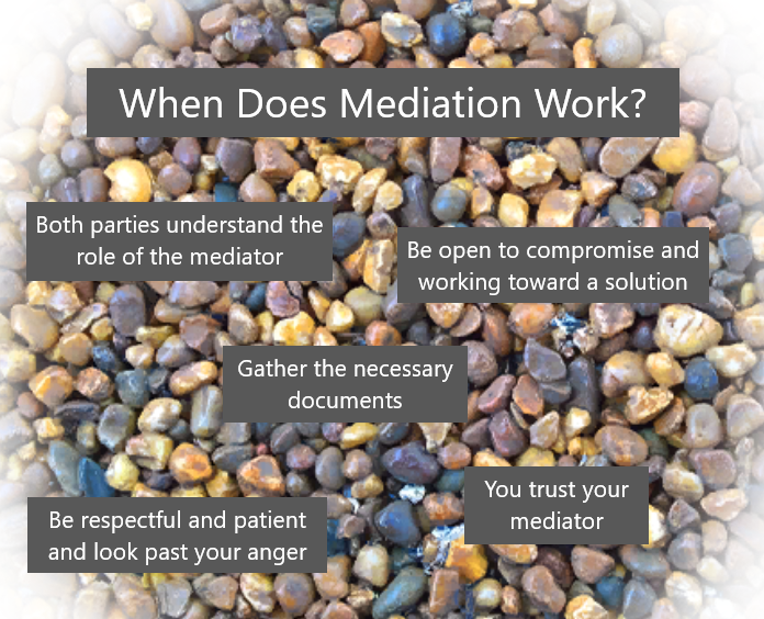 Helpful Tips to get Mediation to Work for You